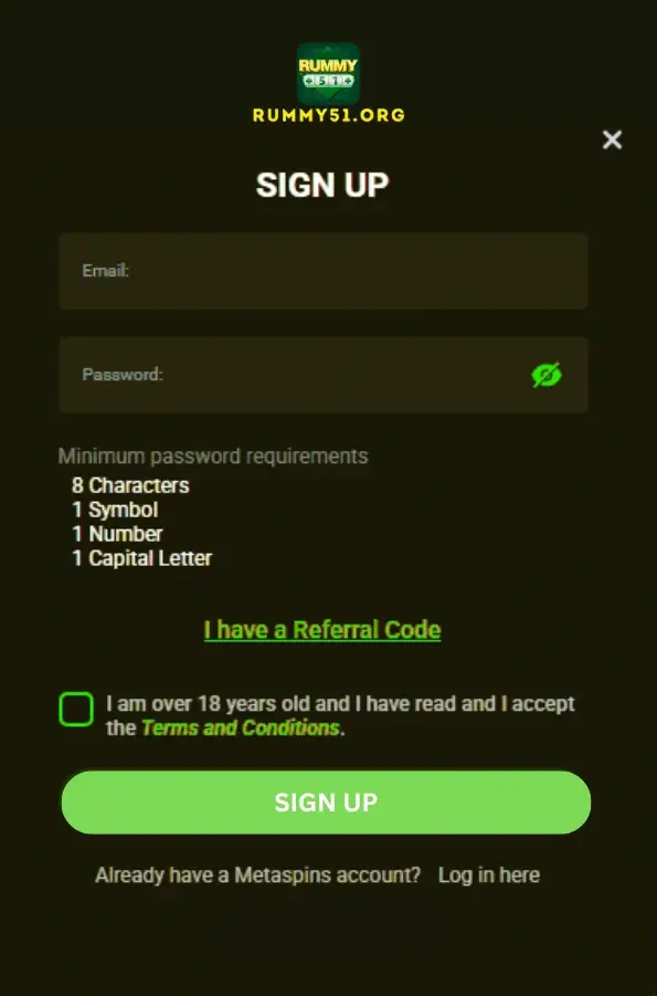 register and login